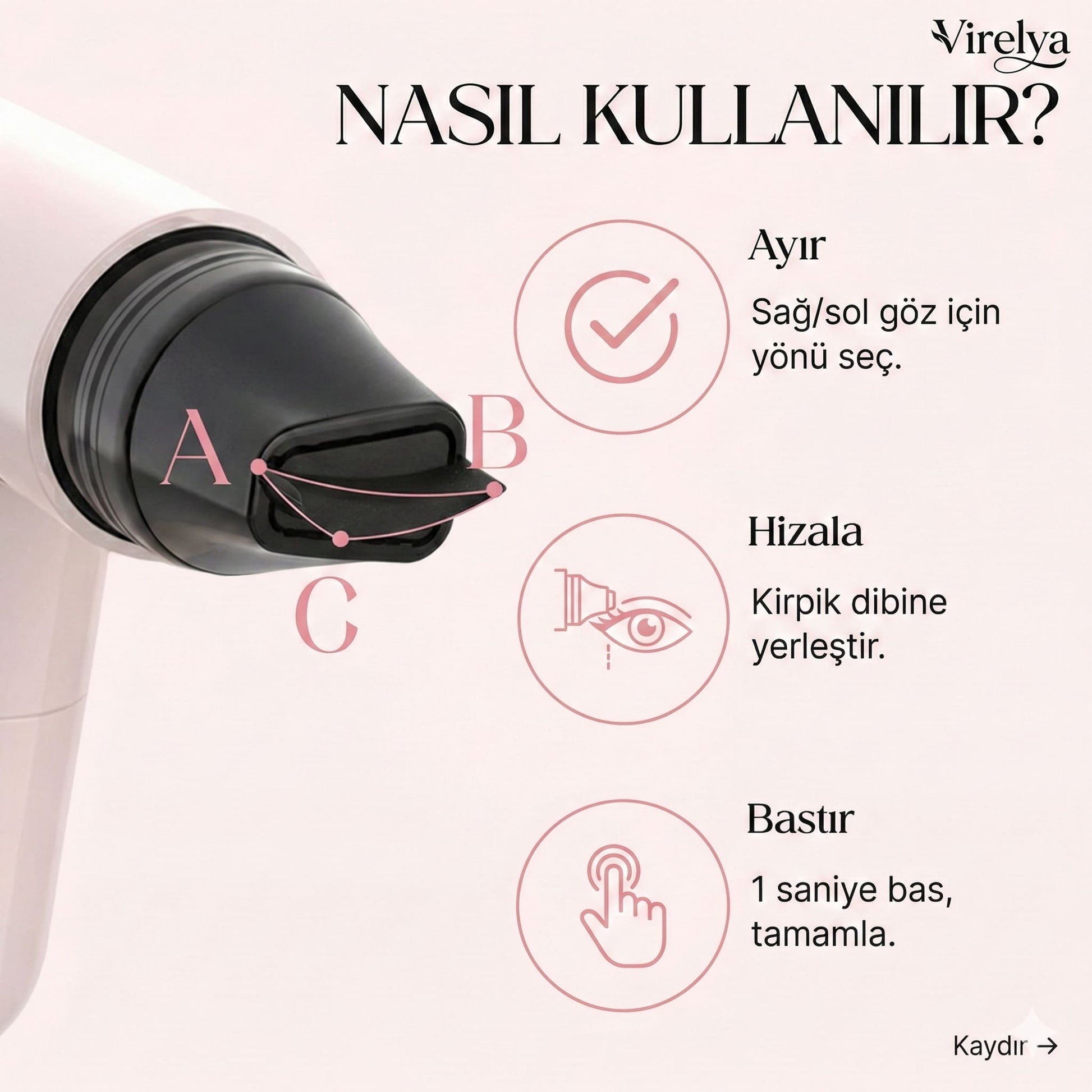 Kusursuz Eyeliner Stamp