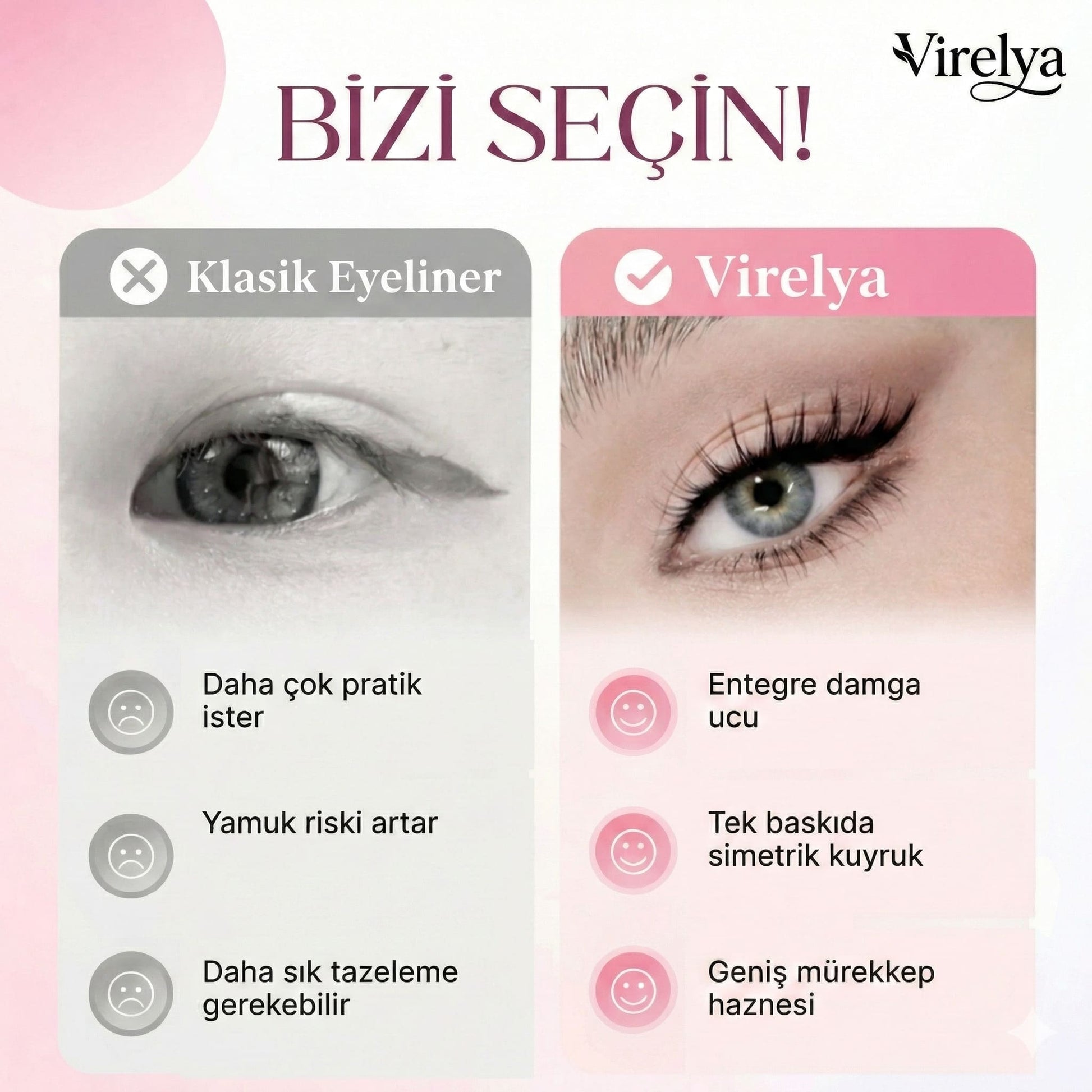 Kusursuz Eyeliner Stamp